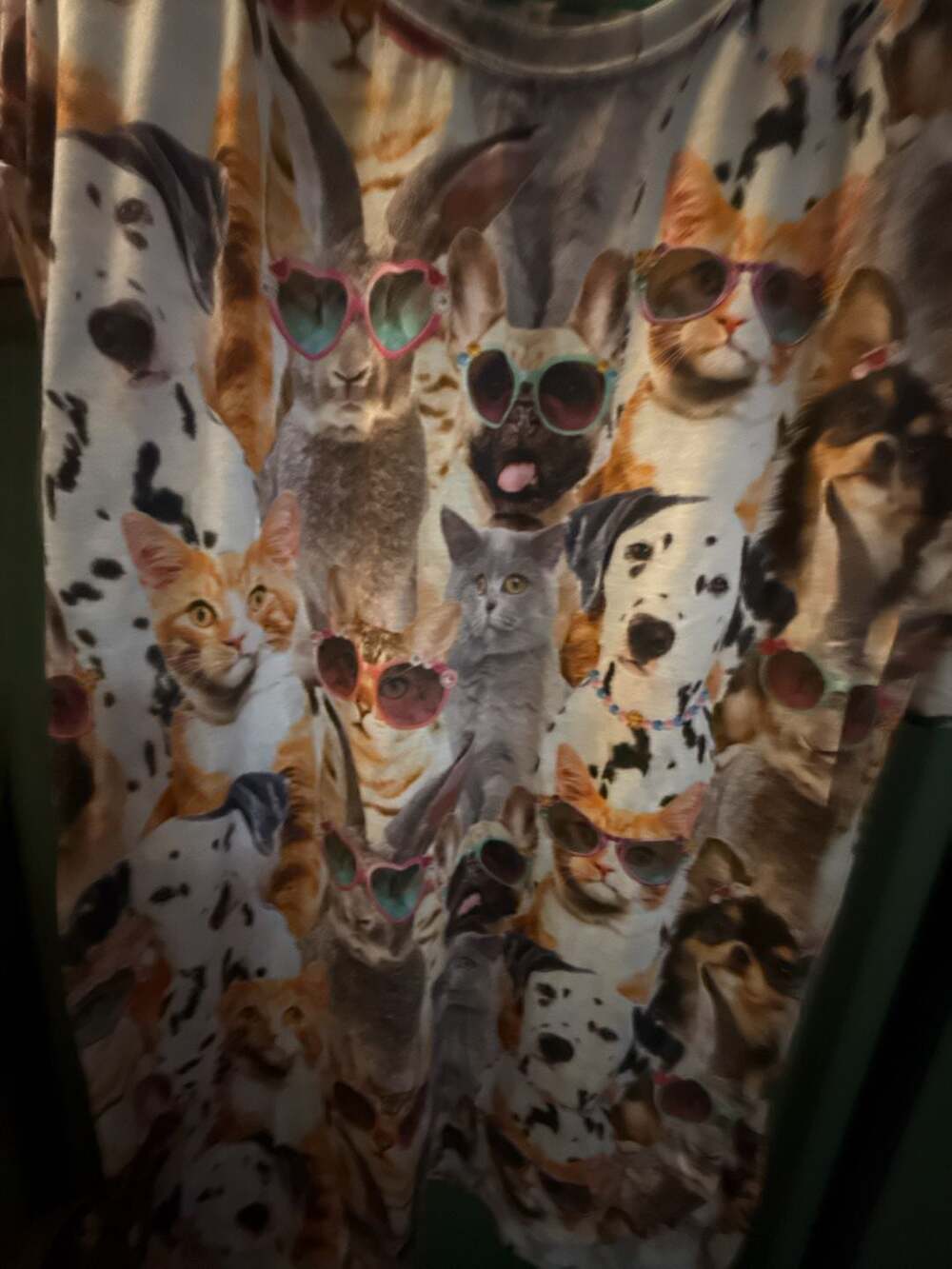 Secret Treasures Animal Print Sleep Shirt Size L/G-XL/XG